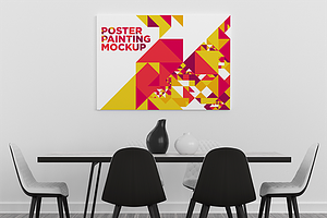 Poster Painting MockUp 003