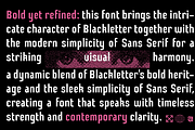 UT Rosantura : A Unique Display Font, a Sans Serif Font by Universitype (Thumbnail 4 of 10)