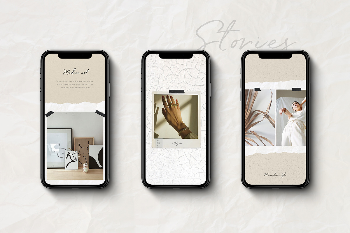 CANVA & PS /  Camellia Social media, a Social Media Template by Simple có (Photo 6 of 10)