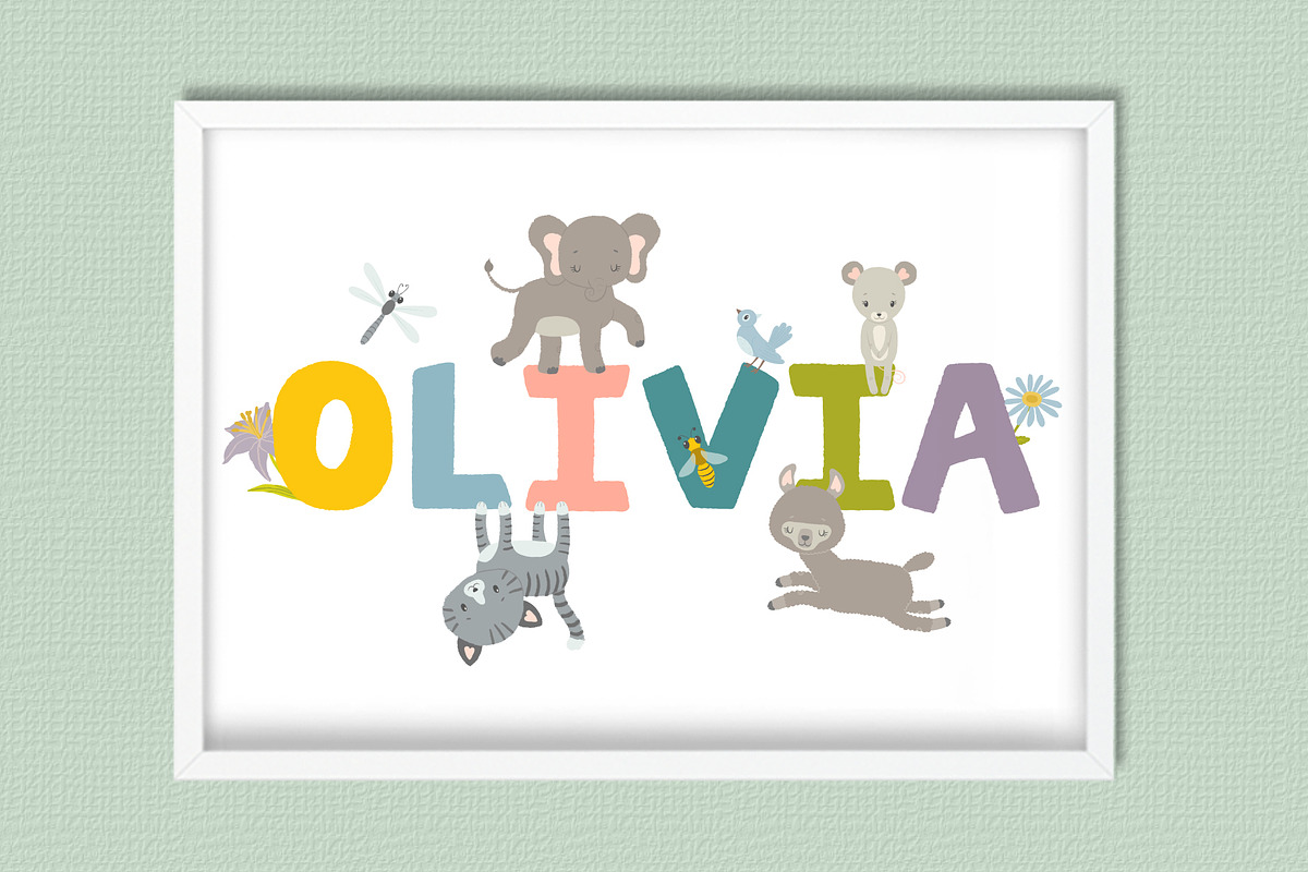 Children's names creator, an Object Graphic by Trinibis (Photo 6 of 8)