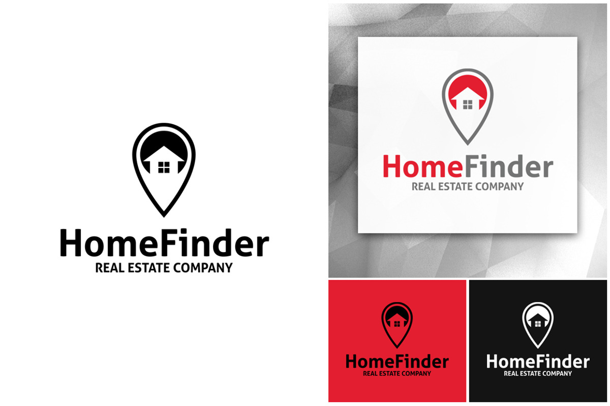 Home Finder Logo, a Branding & Logo Template by Avartde Creative (Photo 2 of 2)