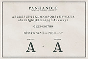 Panhandle Vintage Serif, a Serif Font by Callie Rian & Co. (Thumbnail 13 of 14)