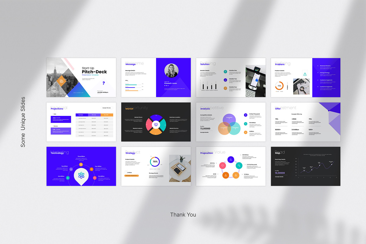 Start Up Pitch Deck PowerPoint, a Presentation Template by SparkPro (Photo 10 of 10)