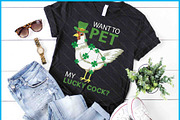 Lucky Cock Chicken St. Patrick's Day, an Object Graphic by Creativeusart (Thumbnail 1 of 4)