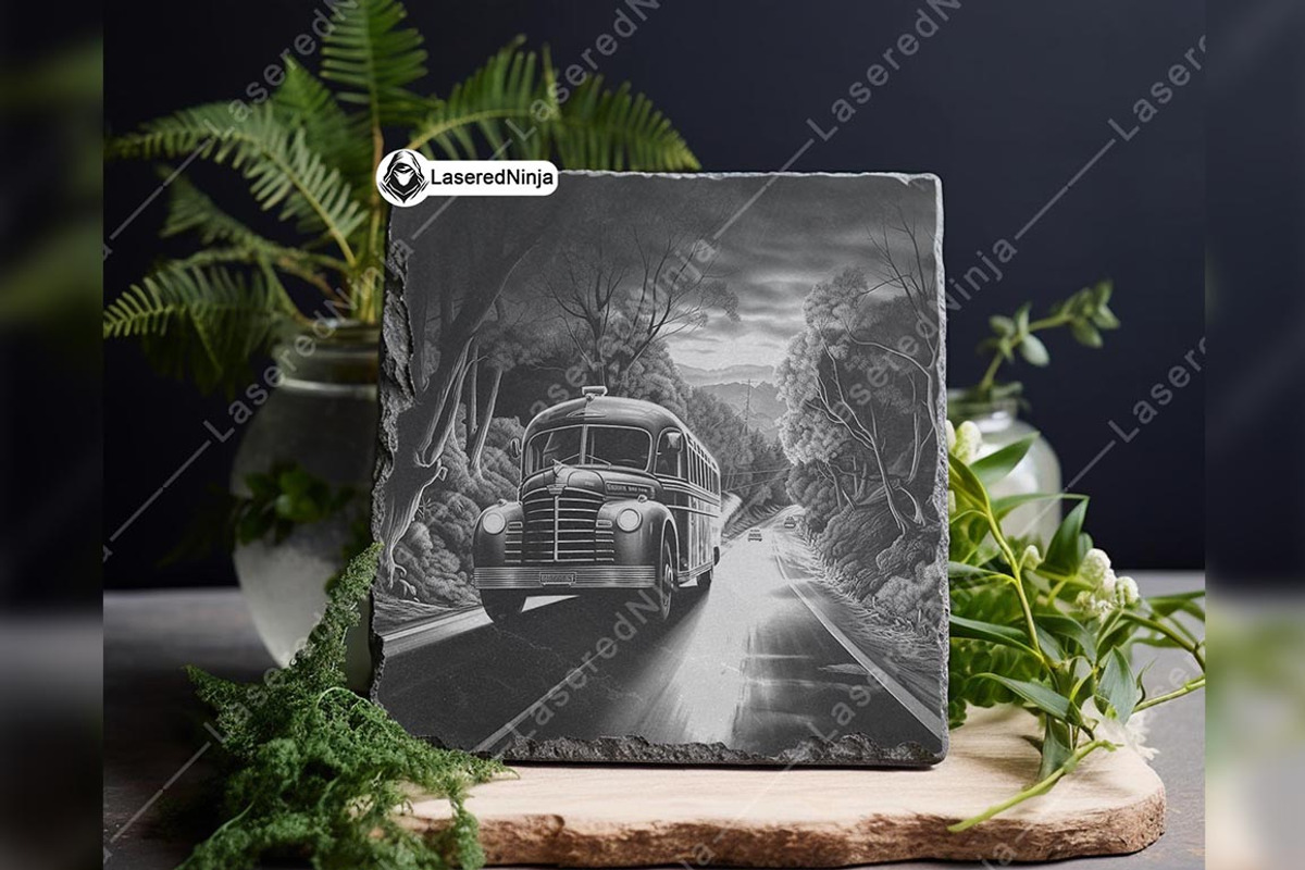 School Bus Road Vehicle Shuttle, a Background Graphic by LaseredNinja (Photo 2 of 7)