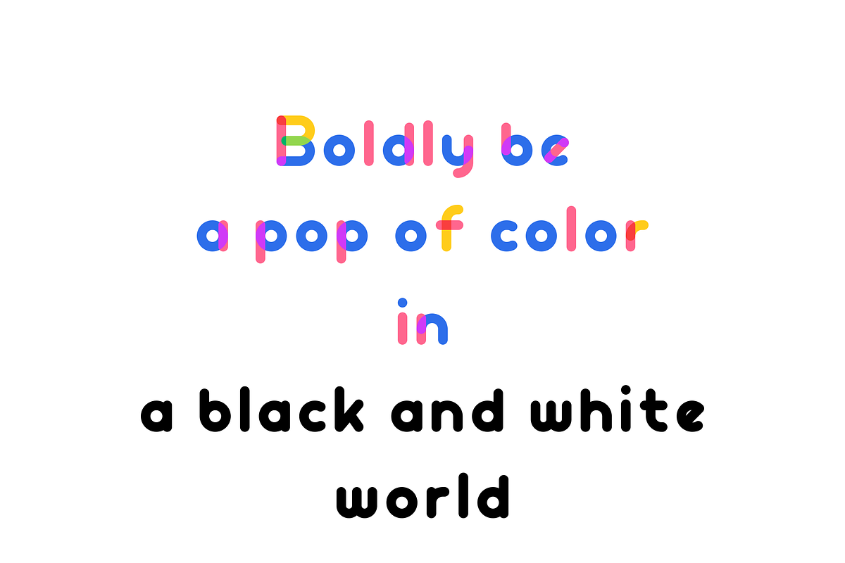 Epic Colorfont preview 2