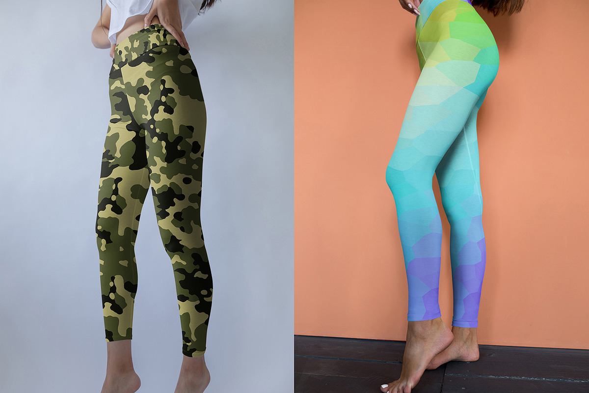 100 Leggings Mock-Up #20, a Bottom Mockup by Freeman Studio (Photo 14 of 58)
