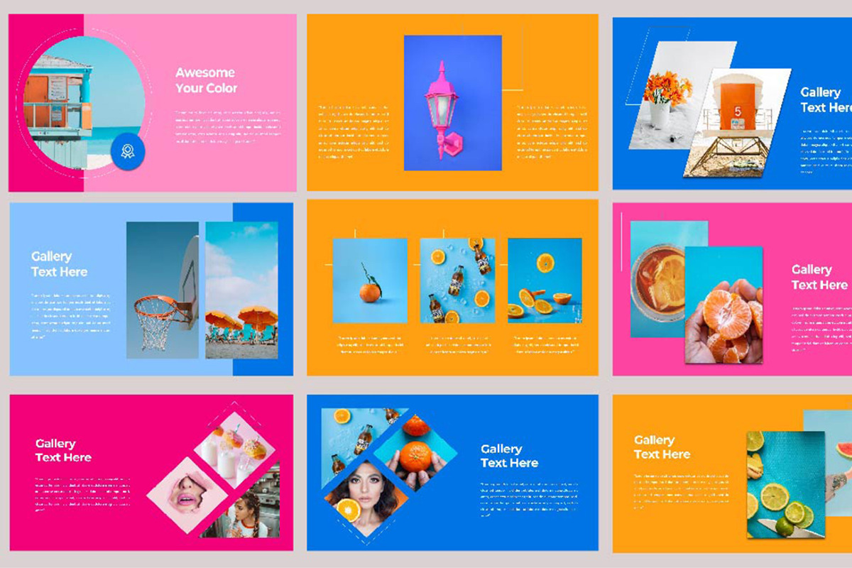 Fun Of Three Google Slide Template, a Presentation Template by Overcloud (Photo 3 of 4)
