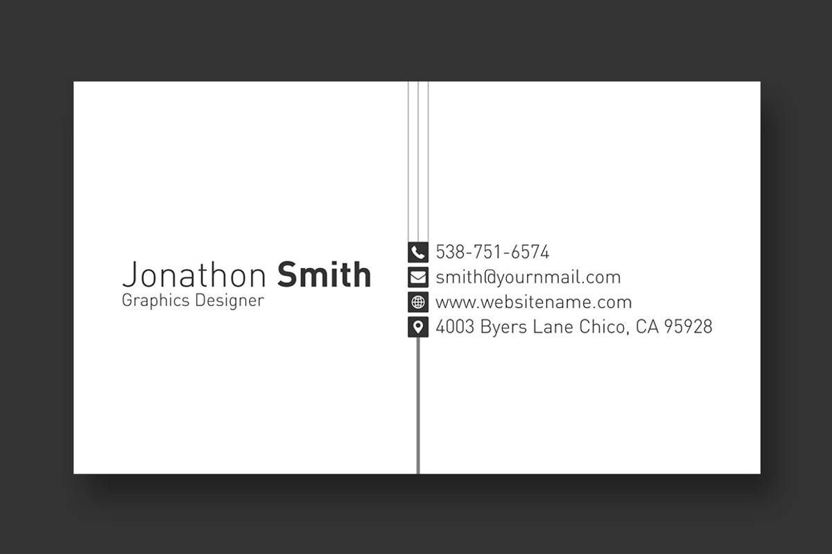 Corporate Business Card, a Business Card Template by DesignGhar (Photo 2 of 3)