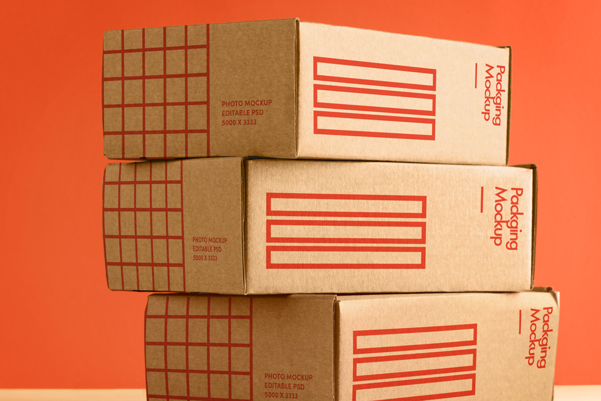 Parcels, a Product Mockup by wavebreak (Photo 3 of 5)