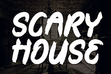 Scary House | Script Font