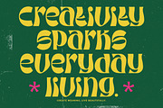 Bright Screen Retro Display Font, a Sans Serif Font by timelesstype.co (Thumbnail 7 of 15)