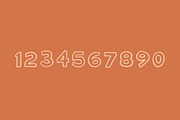 Alba Outline Marker Font, a Sans Serif Font by Margot + Co (Thumbnail 5 of 7)