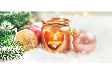 Beautiful christmas background with, a Holiday Photo by yanadjana