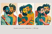 Queer Love Art Collection, a Person Illustration by StockVerse Creative (Thumbnail 1 of 4)