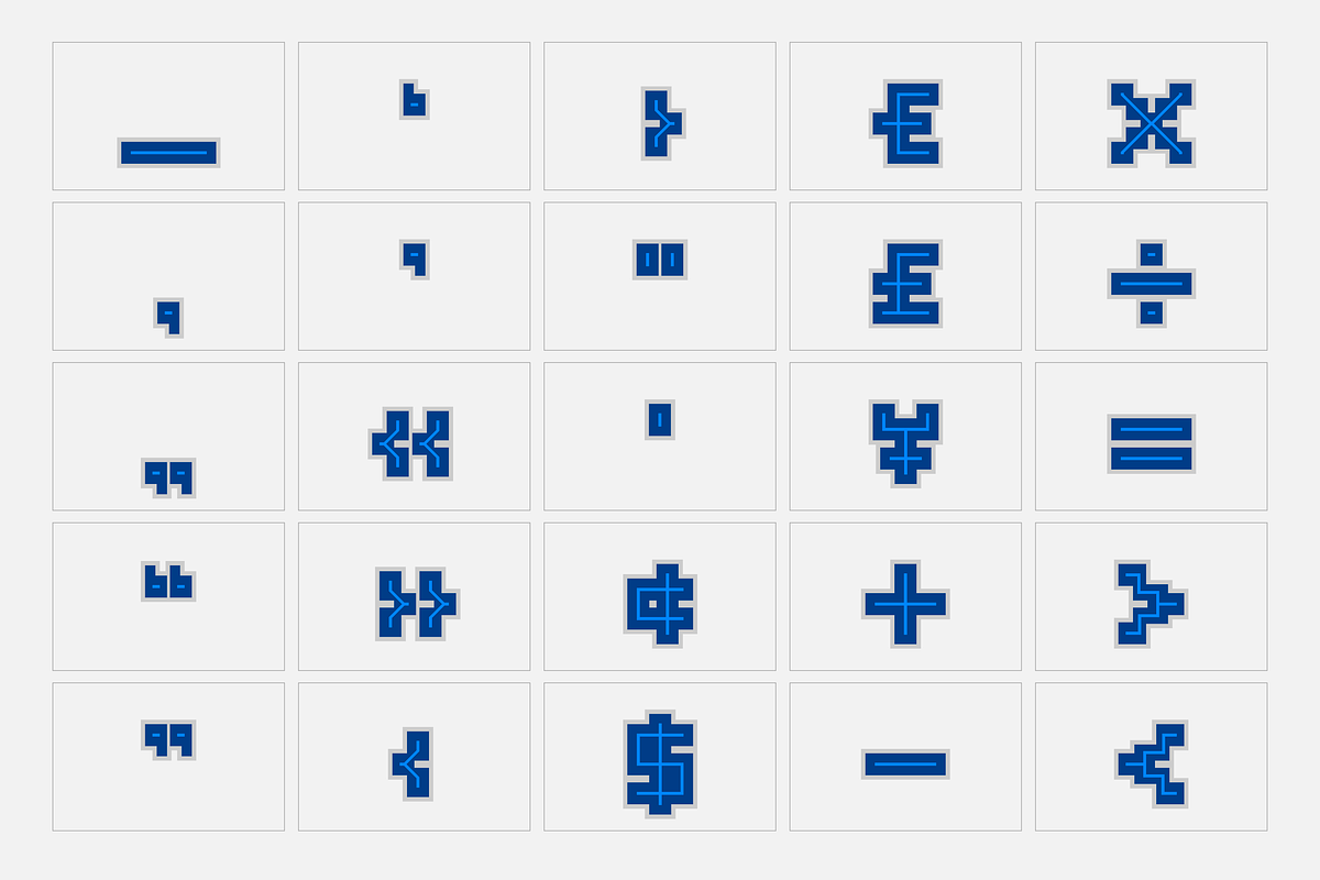 SB Raster Color - SVG Color Font, a Font by SelfBuild Type (Photo 13 of 14)