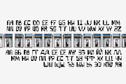 SK Fillout — Display Pixel Font, a Font by Shriftovik Type Foundry (Thumbnail 4 of 11)