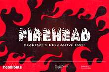 Firehead Font – The Ultimate Flame F