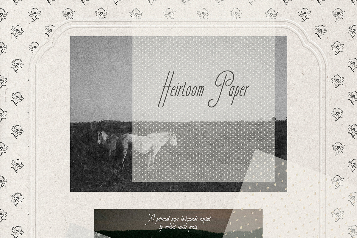 Heirloom Embossed Frames Backgrounds, a Texture Graphic by Purple (Photo 11 of 15)