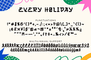 Every Holiday, a Handwritten Font by Yoga Letter (Thumbnail 6 of 6)