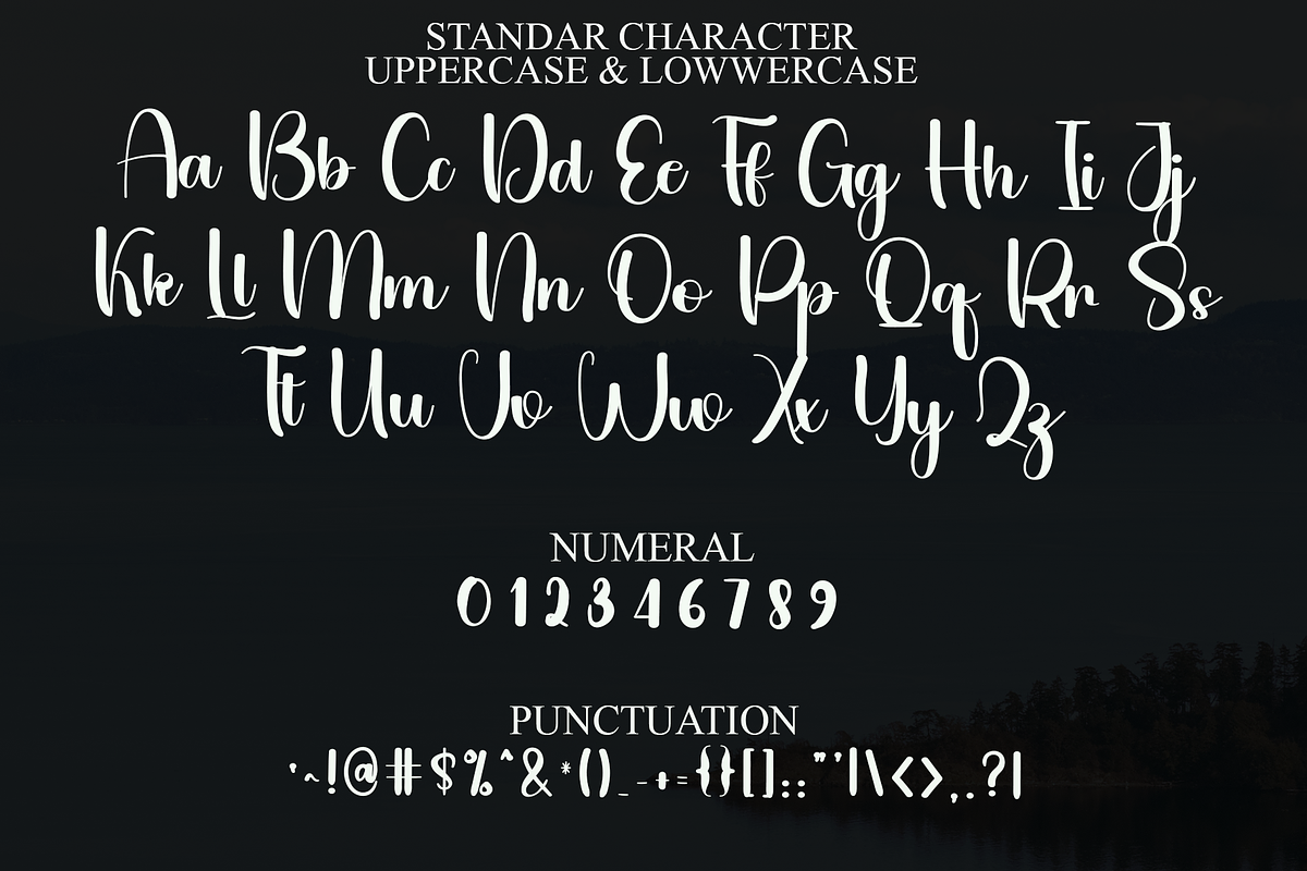 Original, a Script Font by FreshTypeINK (Photo 4 of 8)
