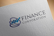 Finance Logo Template, a Branding & Logo Template by GladicMonster (Thumbnail 1 of 7)