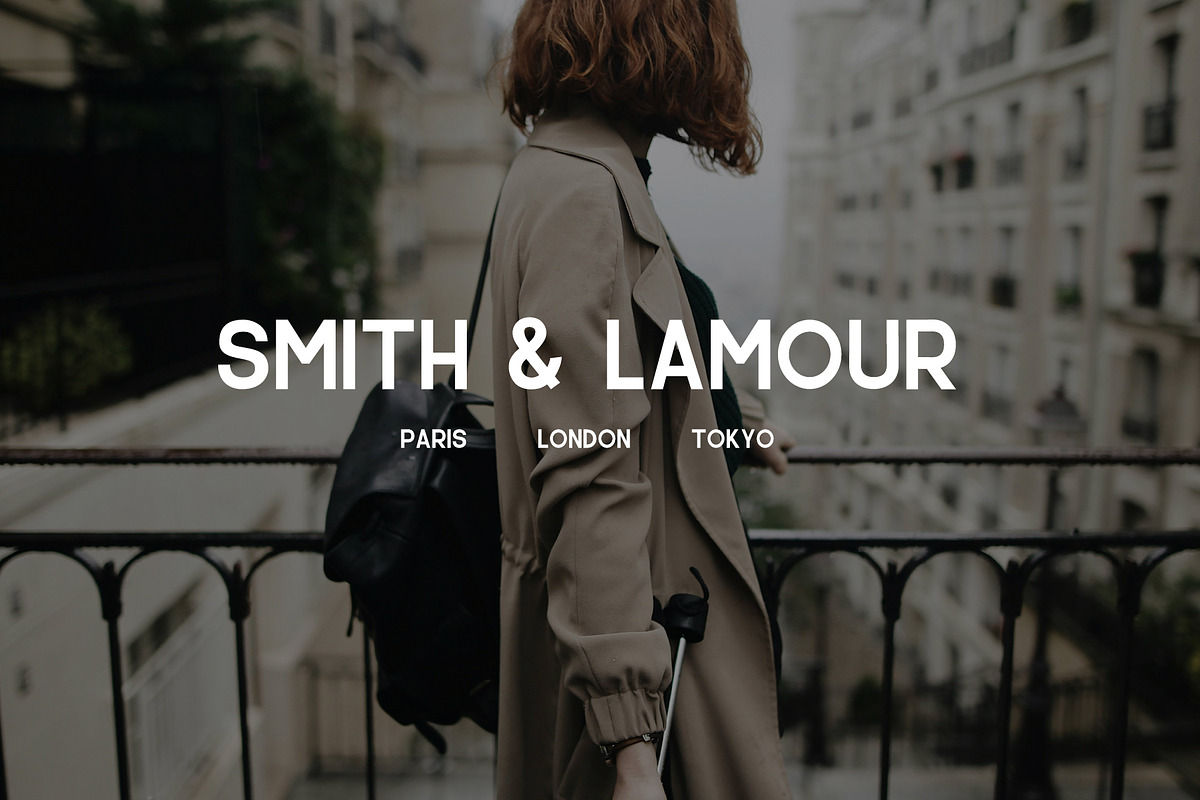French Modern - A sans serif font, a Sans Serif Font by amberrogals (Photo 4 of 6)