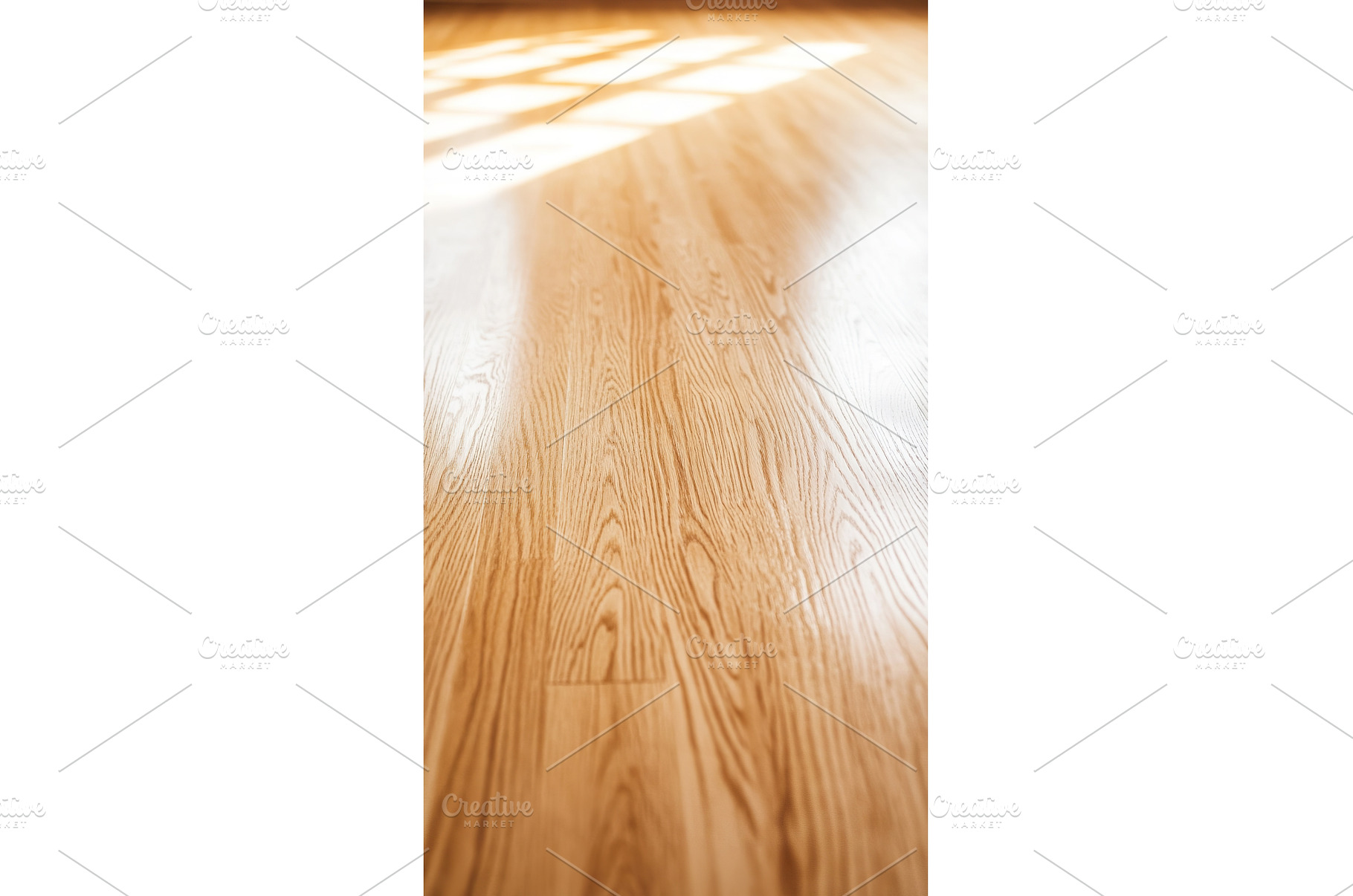 Wooden Floor Interior with Sunlight, an Architecture Photo by Lermont51