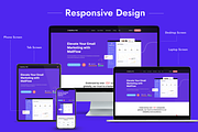MailFlow - Email Marketing Template, a HTML Template by TNCFlow (Thumbnail 2 of 5)