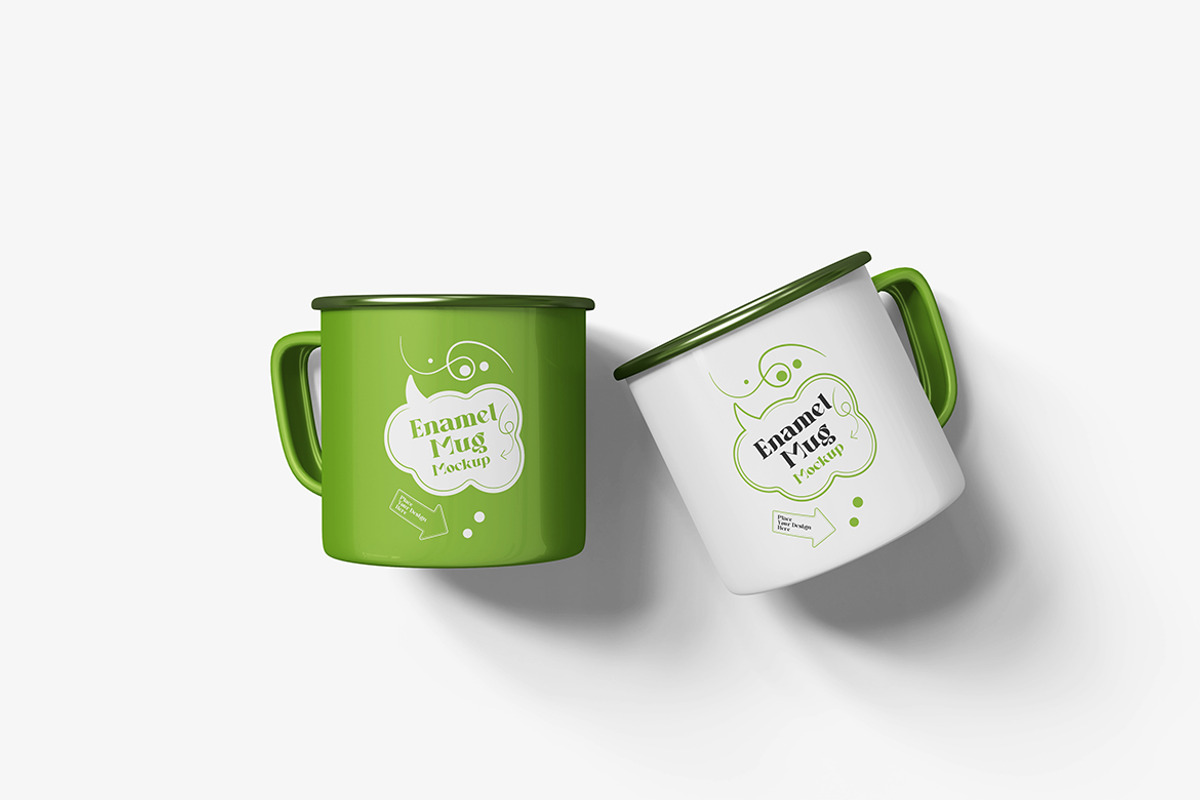 Enamel Mug Mockup, a Cups & Container Mockup by bimockup (Photo 6 of 6)