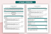 ATS friendly Resume editable in word, a Resume Template by Design_Xlab (Thumbnail 2 of 10)