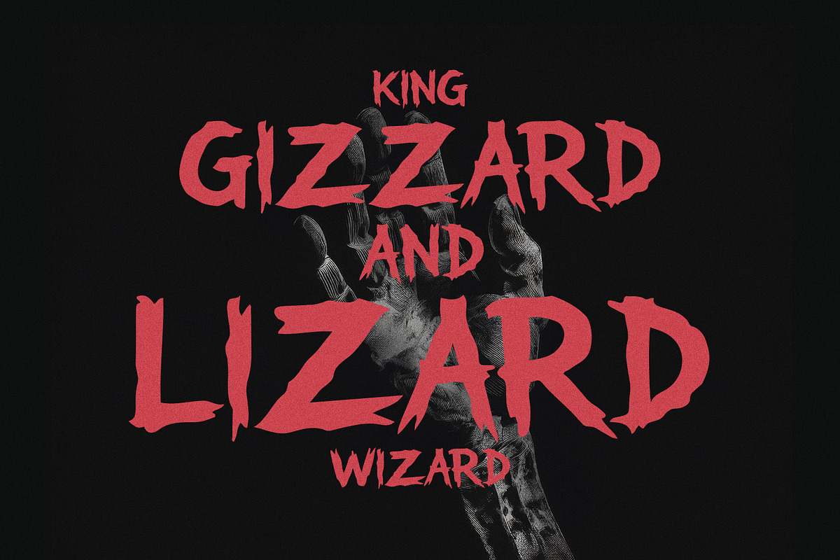 Heyend Ciwowks Horror Distressed, a Blackletter Font by Maulana Creative (Photo 3 of 6)