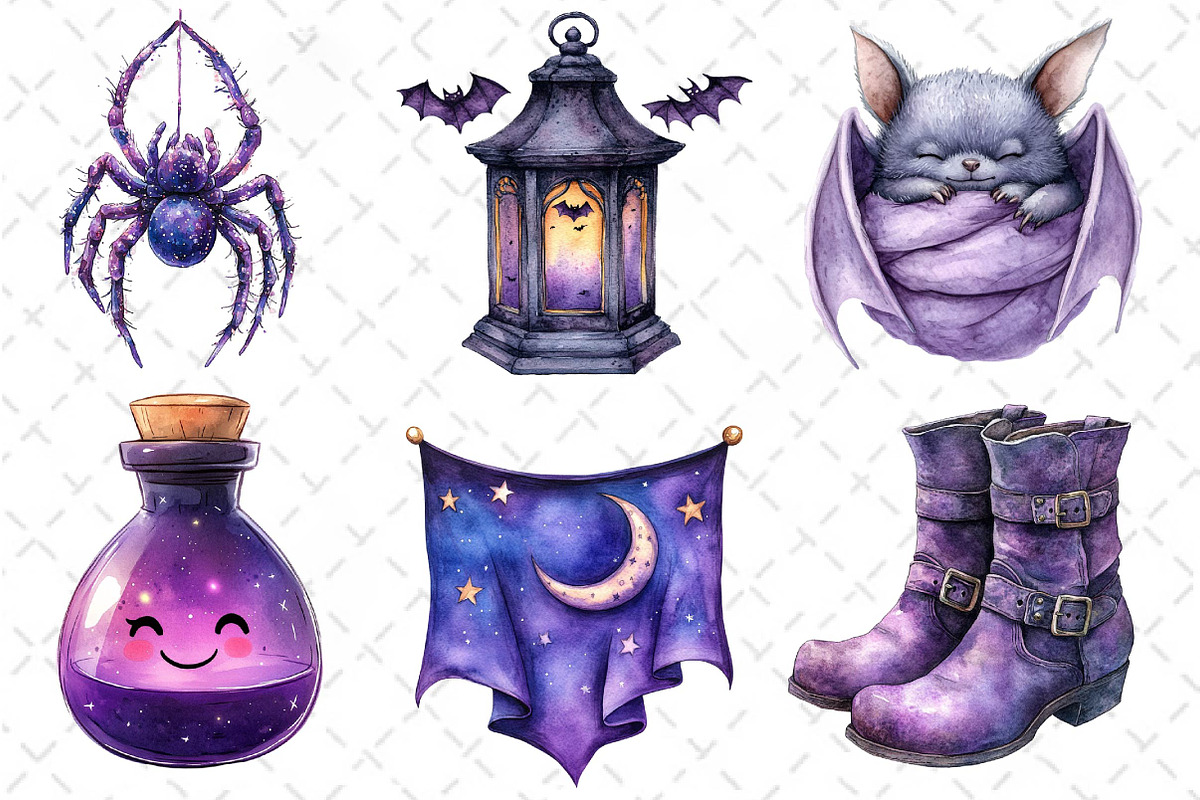 Happy Halloween Clipart PNG, an Illustration by Dream Creation (Photo 5 of 6)