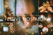 Festive Nostalgia Photo Backgrounds, a Background Graphic by Dina Mae (Thumbnail 1 of 11)