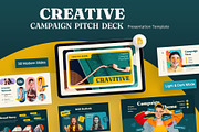 Creative Campaign Google Slides, a Presentation Template by New Coral Design (Thumbnail 1 of 6)