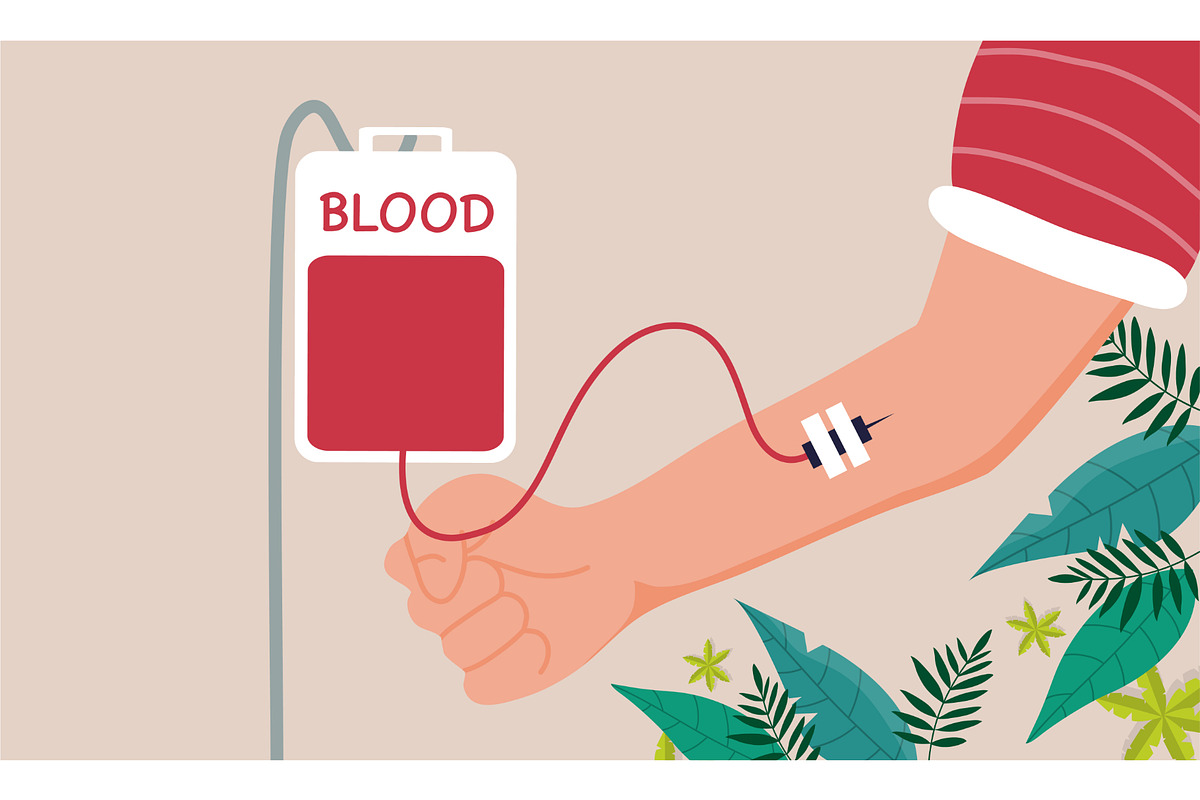 Blood donor day background bundle, a Seasonal Illustration by foxndeer (Photo 4 of 4)