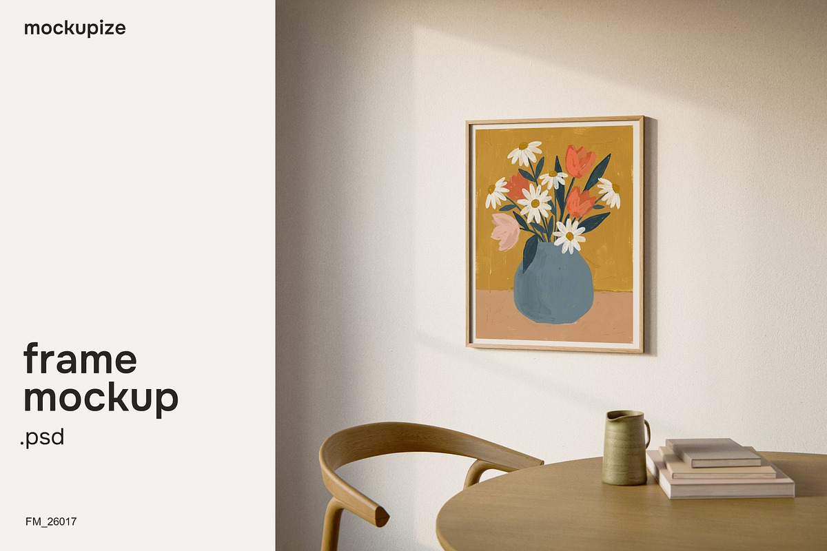 4x5 Kitchen Scene Frame Mockup, a Household Mockup by mockupize (Photo 1 of 7)