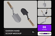 Garden Hand Scoop Mockup, a Household Mockup by hiddemaru (Thumbnail 1 of 4)