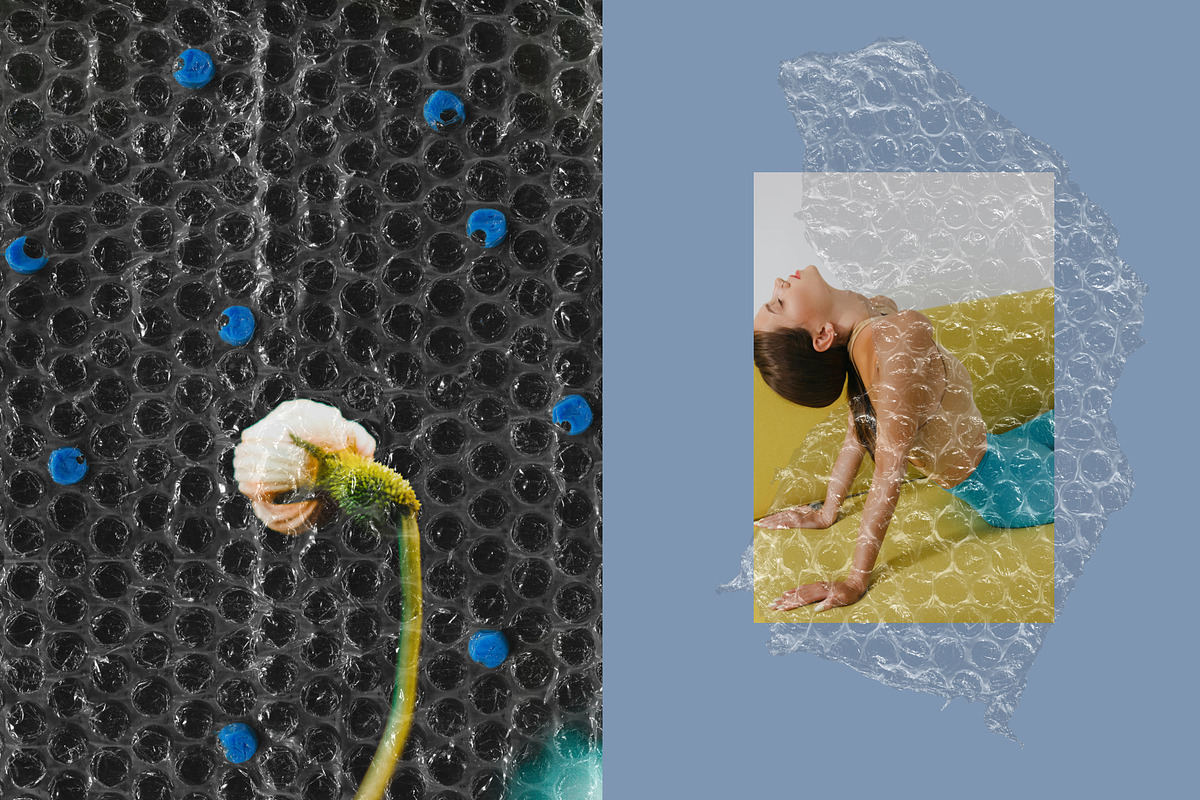 Pluriball: Bubble Wrap Overlays, a Texture Graphic by Anastasiia VNSK (Photo 7 of 19)