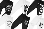 Shaka Wear 14oz Heavy Sweatpants, a Bottom Mockup by Pixel Sauce™ (Thumbnail 2 of 6)
