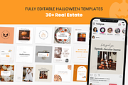 Halloween Real Estate Templates, a Social Media Template by Estatik Designs (Thumbnail 4 of 4)