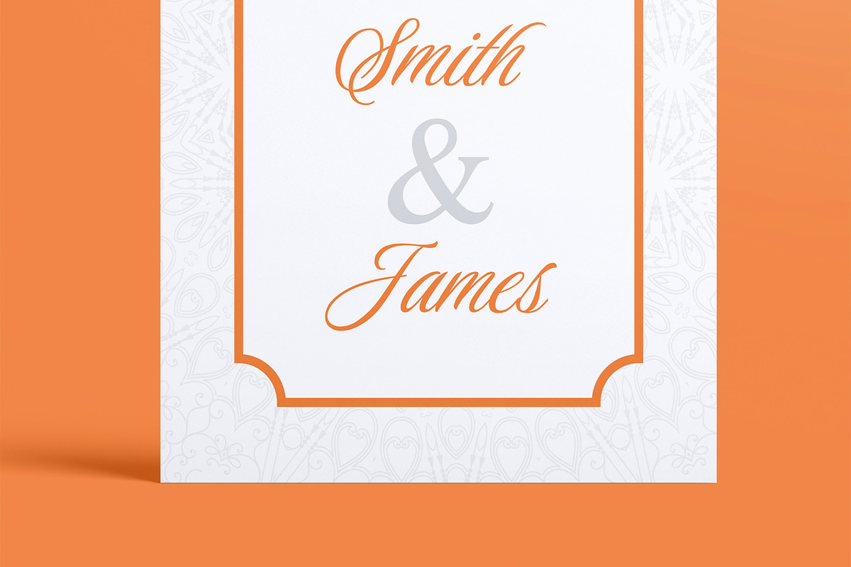 Invitation Card Template Layout, an Invitation Template by MightyDesign (Photo 3 of 8)