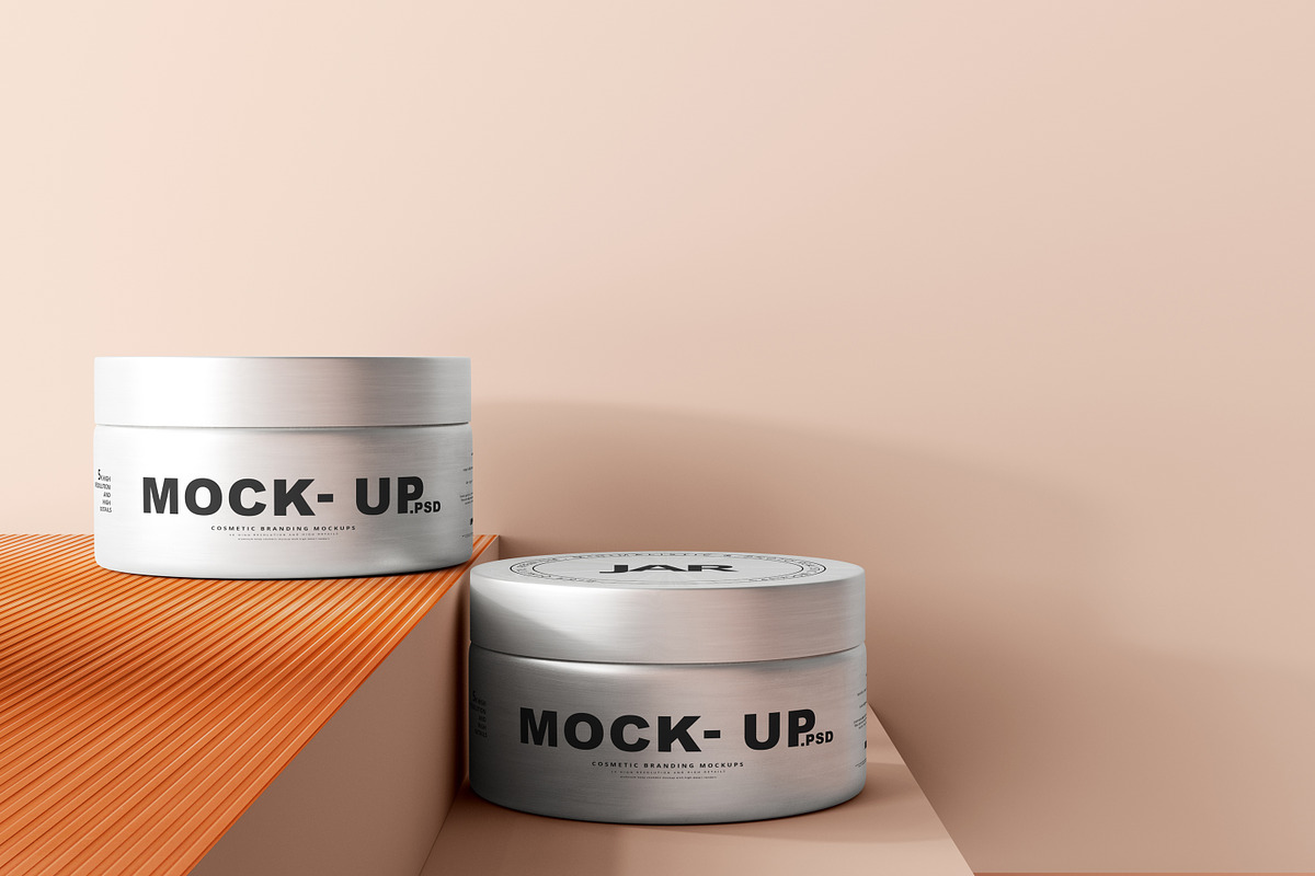 Aluminum Cosmetic Mockup Bundle, a Cups & Container Mockup by pmvch (Photo 191 of 206)