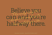 Brandon Graciela, a Serif Font by Creative Keelik (Thumbnail 8 of 17)