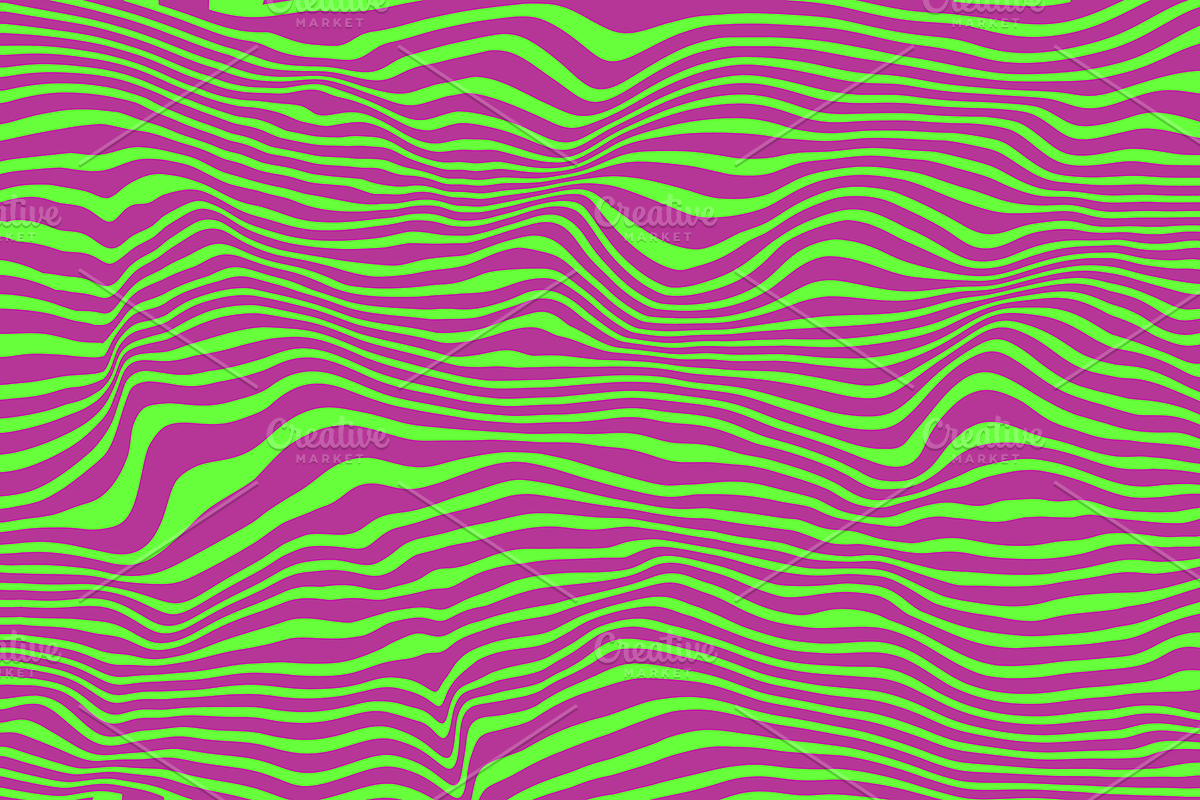 TRIPPY WAVES, a Texture Graphic by CULTVISION (Photo 5 of 5)