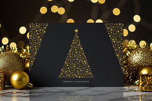 Christmas Card Mockup, a Product Mockup by Designer Dude