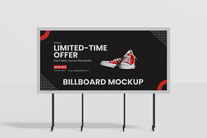 Billboard Mockup, a Print Template by safrizalstudio