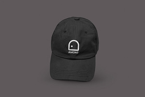 MF Embossed Cap Logo Mockup