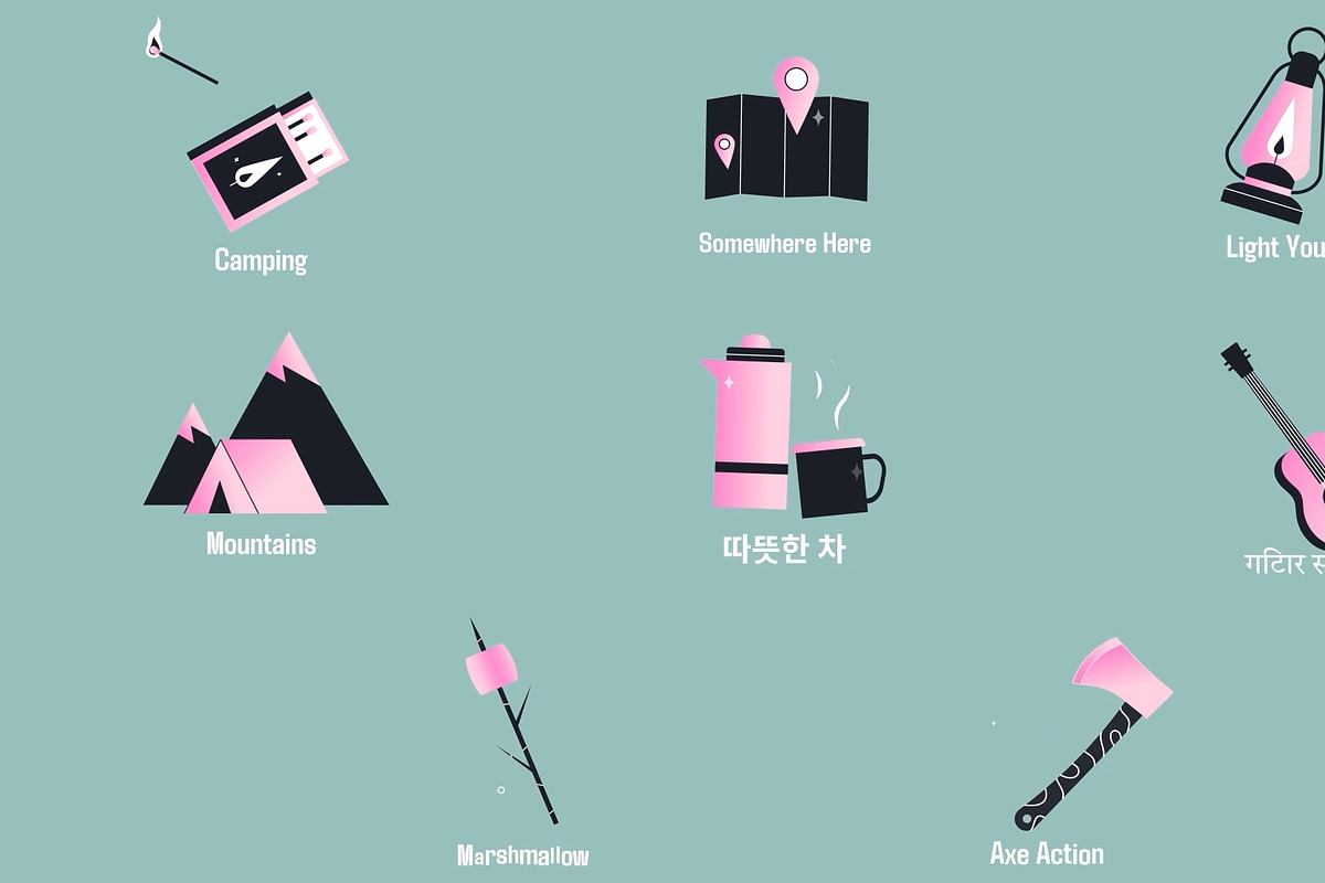 Travel Icons And Titles for DaVinci, a Templates & Theme by 2dfx (Photo 1 of 2)