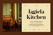 Bagria Elegant Serif Font, a Serif Font by Perfectype (Thumbnail 2 of 8)